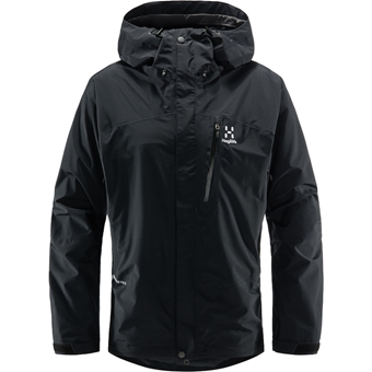 Haglöfs Astral GTX Jacka Herr True Black S -