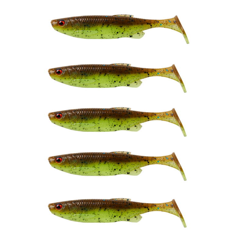 Savage Gear Fat Minnow T-tail 10.5CM 11G Chartreause Pumpkin -