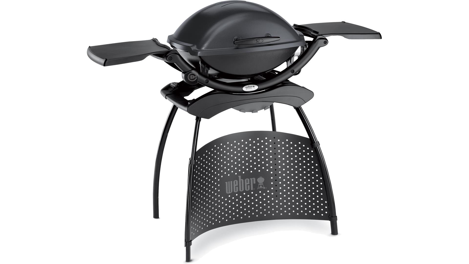 er Q2400 elgrill i sort med stand Grill Hylte Hunting & Outdoor