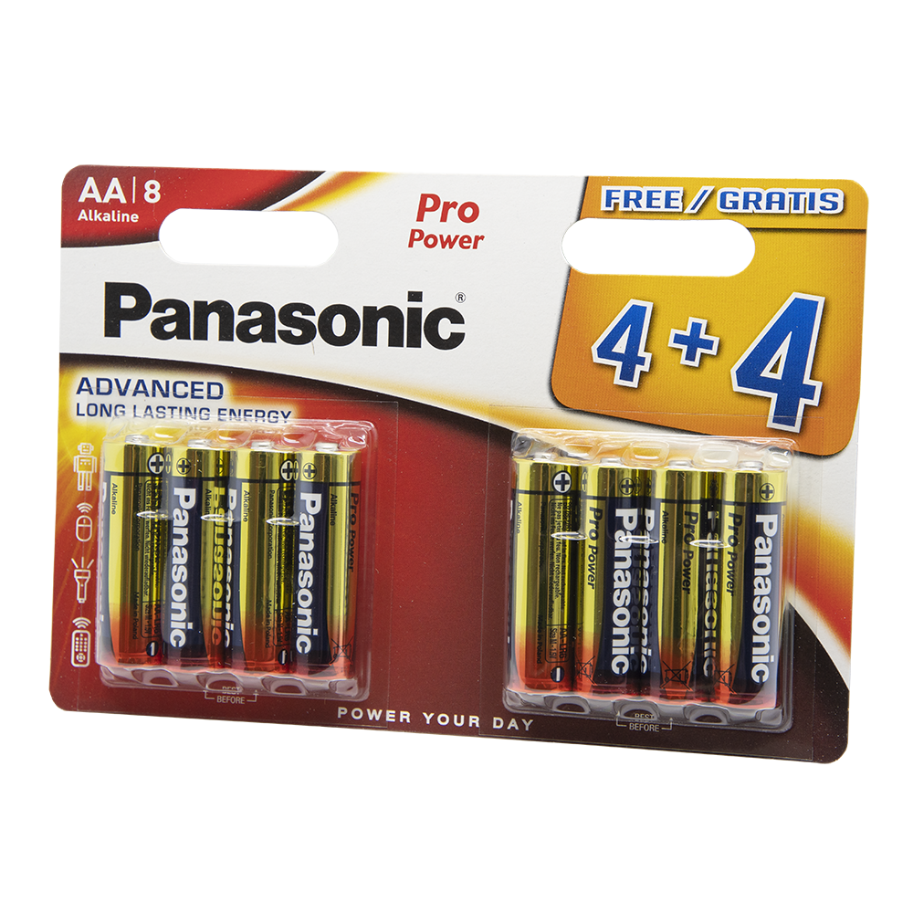 5er Pack Panasonic Pro Power AA-Batterien