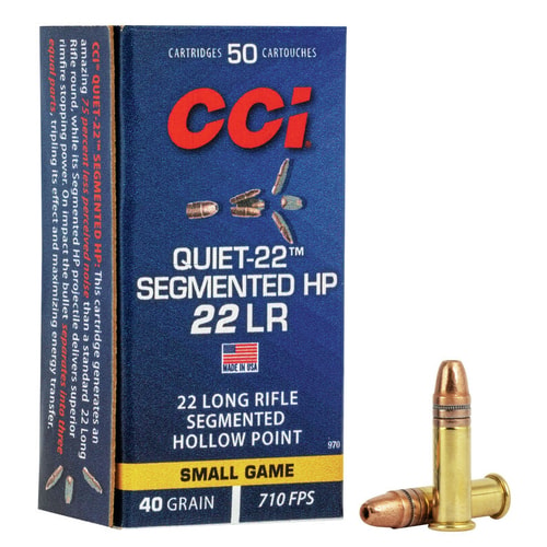 CCI Quiet-22 Segmented HP 22LR