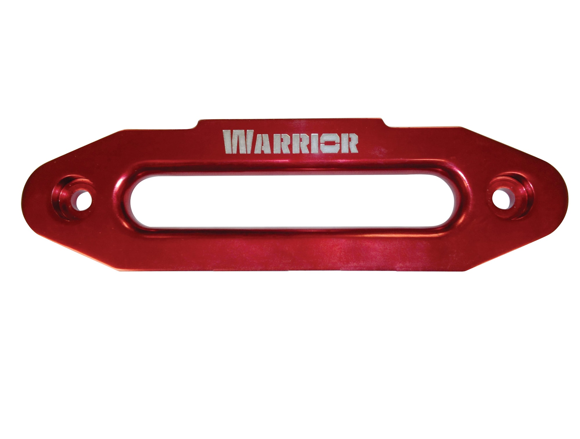 Warrior Winches Syntetguide i aluminium förstärkt för 10''-trumma Röd