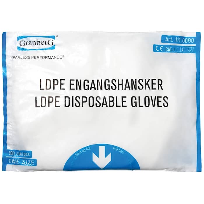 Granberg Disposable gloves LDPE One Size
