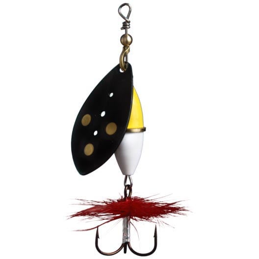 Wipp 10 g Svart gul/vit