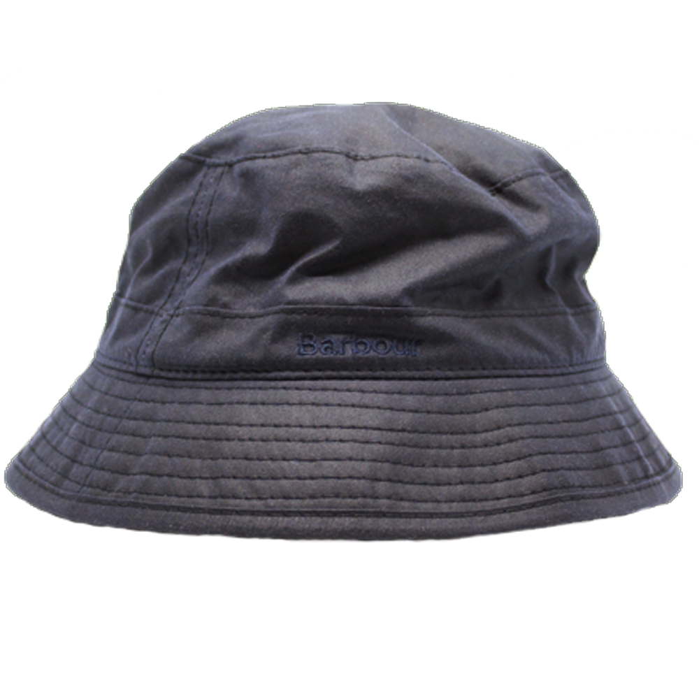 Barbour Wax Sports Hat Navy - L