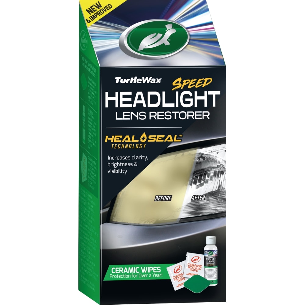 Turtle Wax Speed Headlight Lens Restorer - Strålkastarrengöringskit