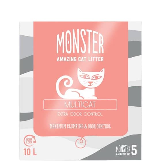 Monster Multicat Kissanhiekka 10 L