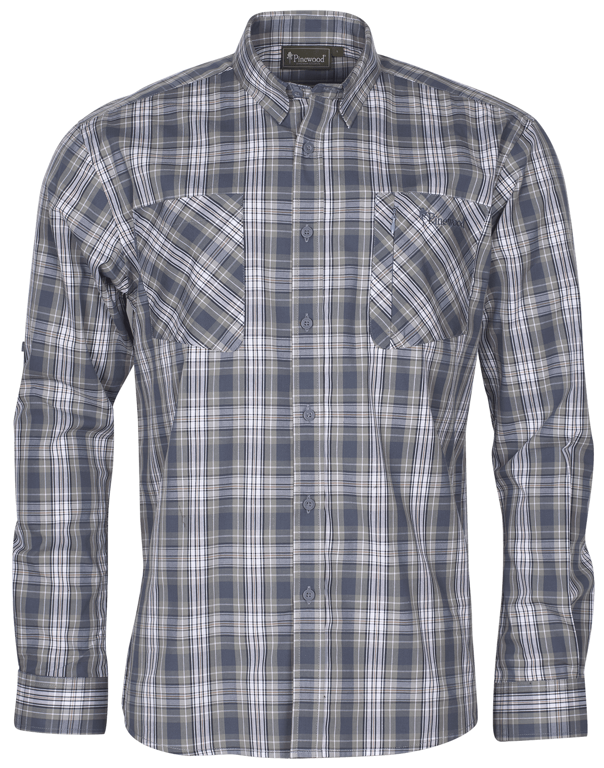 Pinewood Glenn Skjorta Herr Blue/Grey