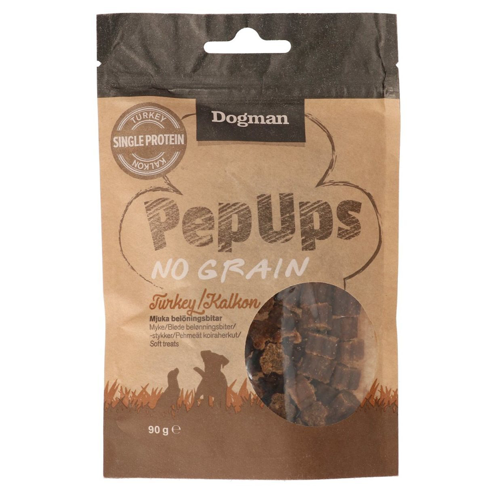 PepUps No Grain Kalkon 90g