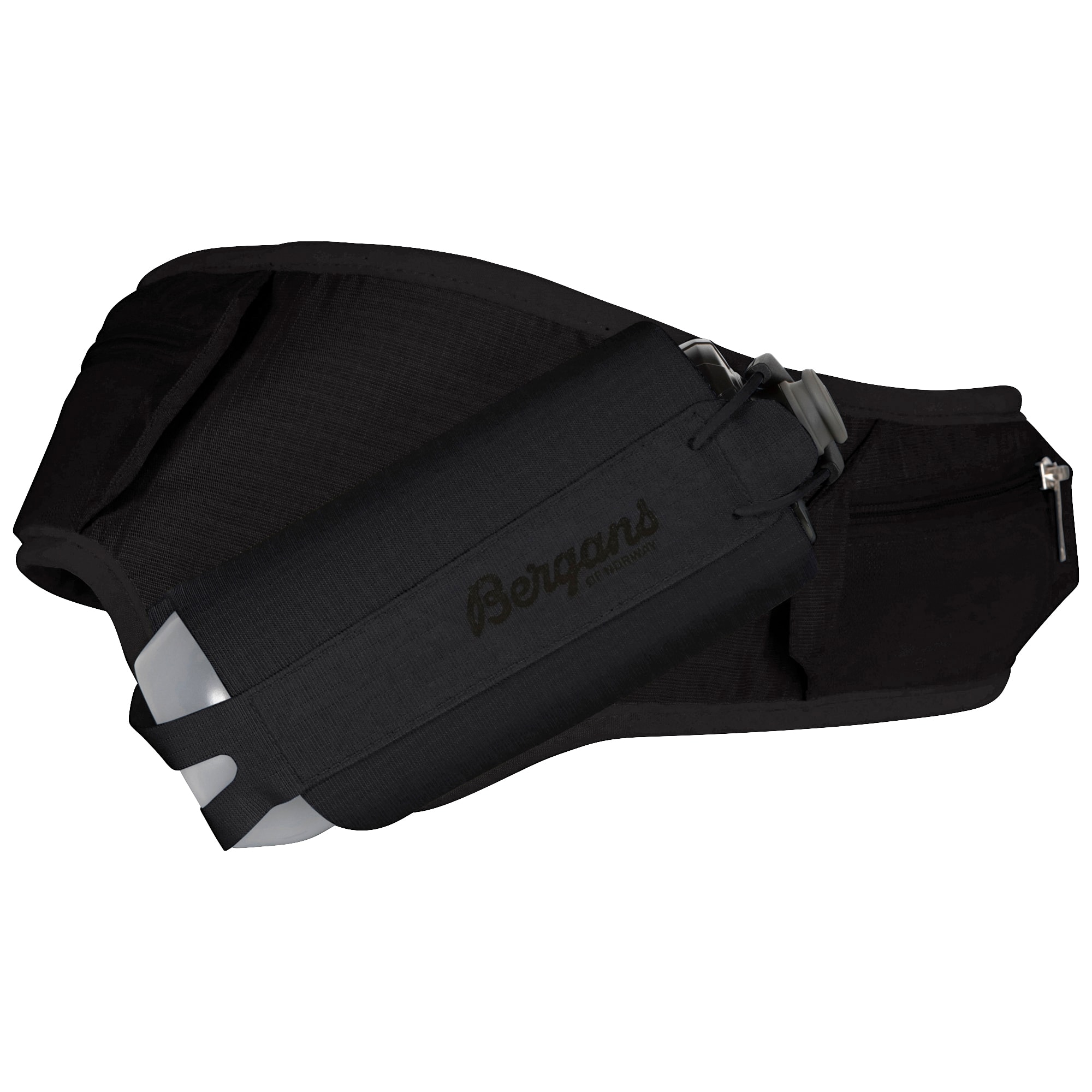 Bergans Driv HipPack 1L Black/Dark Shadow Grey
