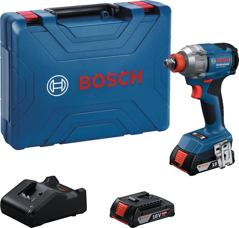 Bosch Kombidragare GDX 18V-285 2X2Ah Case