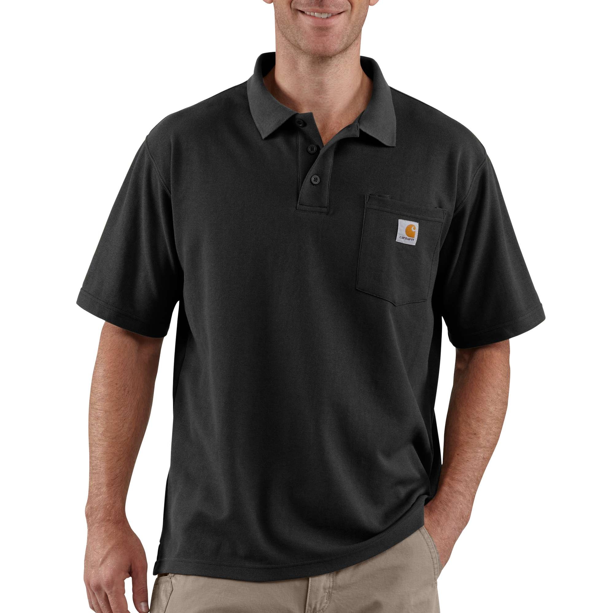 Carhartt Contractor's Polo Men's Black XL