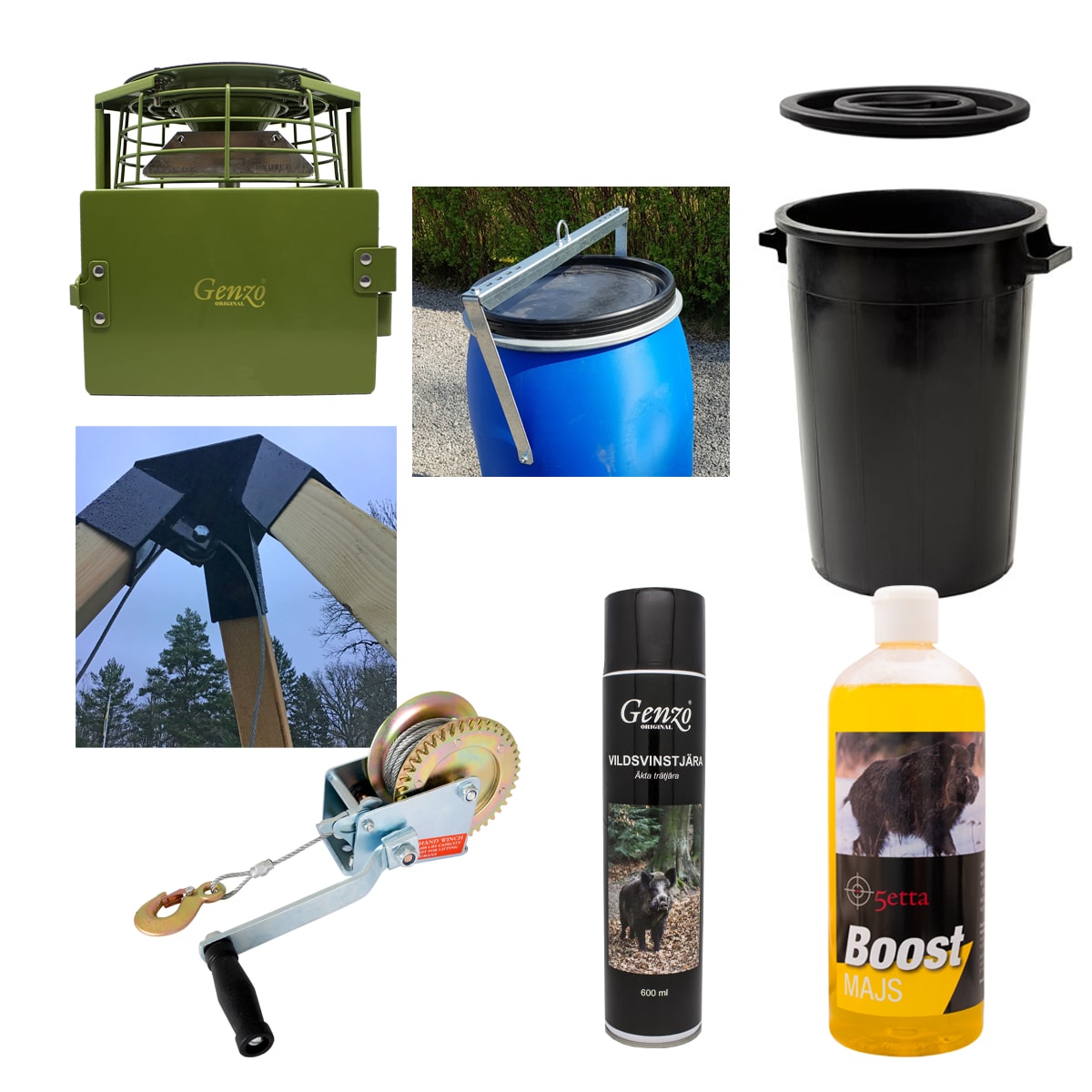 Åtel / foderplats Komplett sats