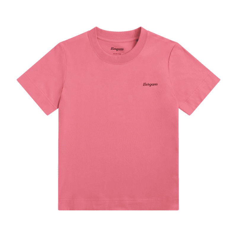 Bergans Graphic Cotton Tee Women Cherry Blossom/Black De Faar