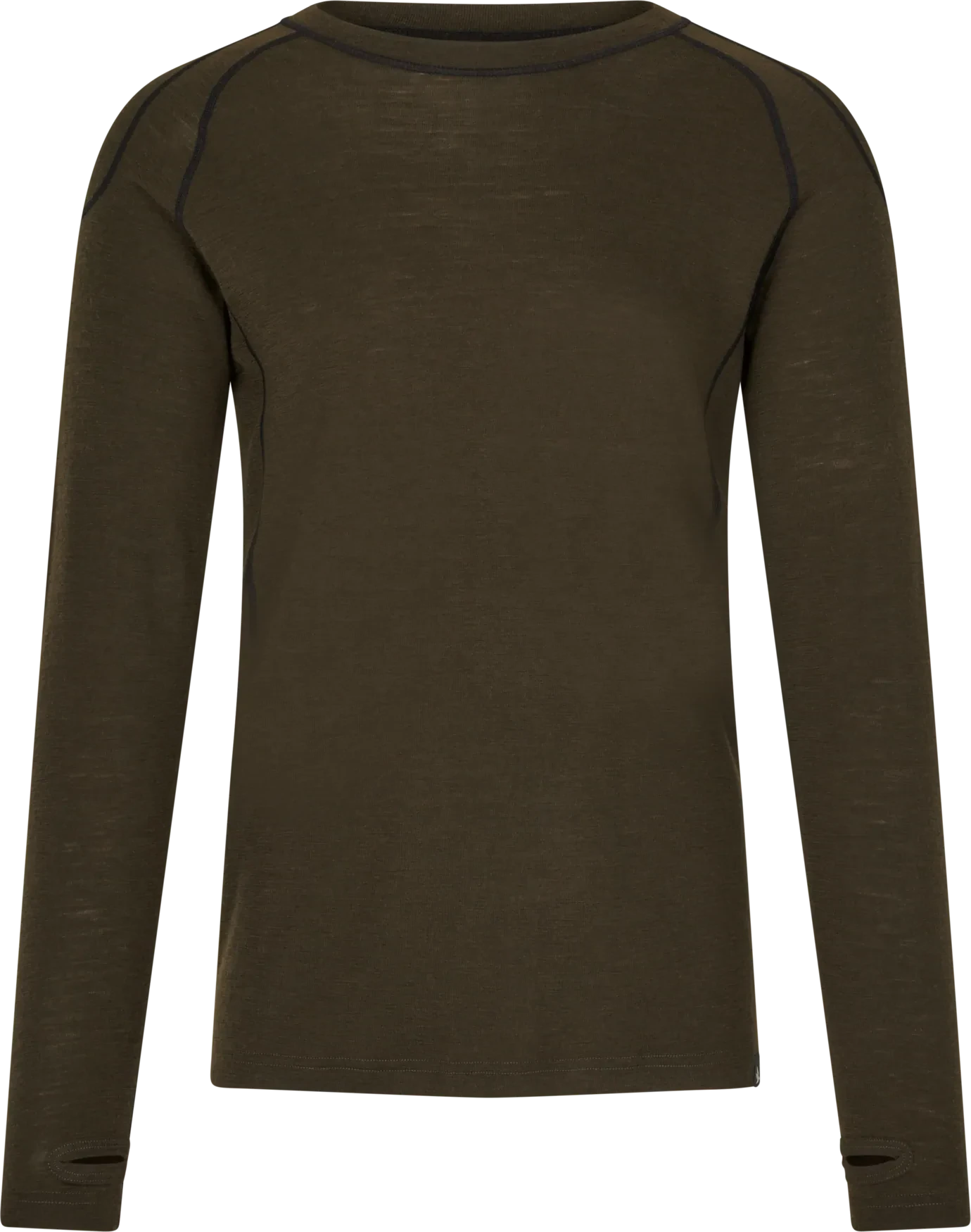 Seeland Apex One Hundred Långärmad T-Shirt Herr Pine green