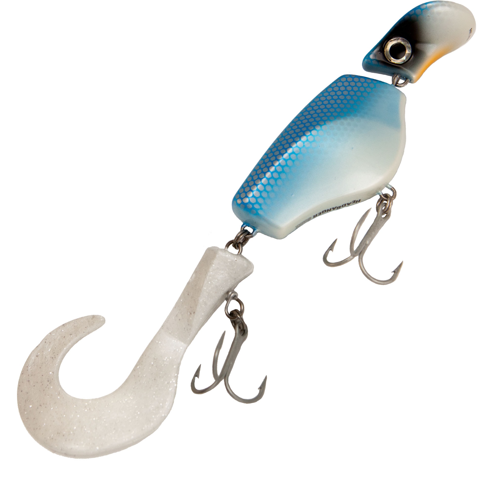 Headbanger Tail 23 cm Suspending Blue/Silver