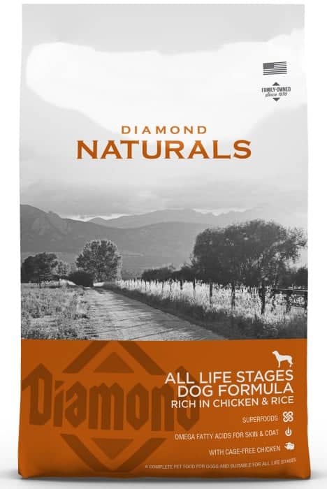 Diamond Naturals All Life Stage Chicken & Rice 15kg