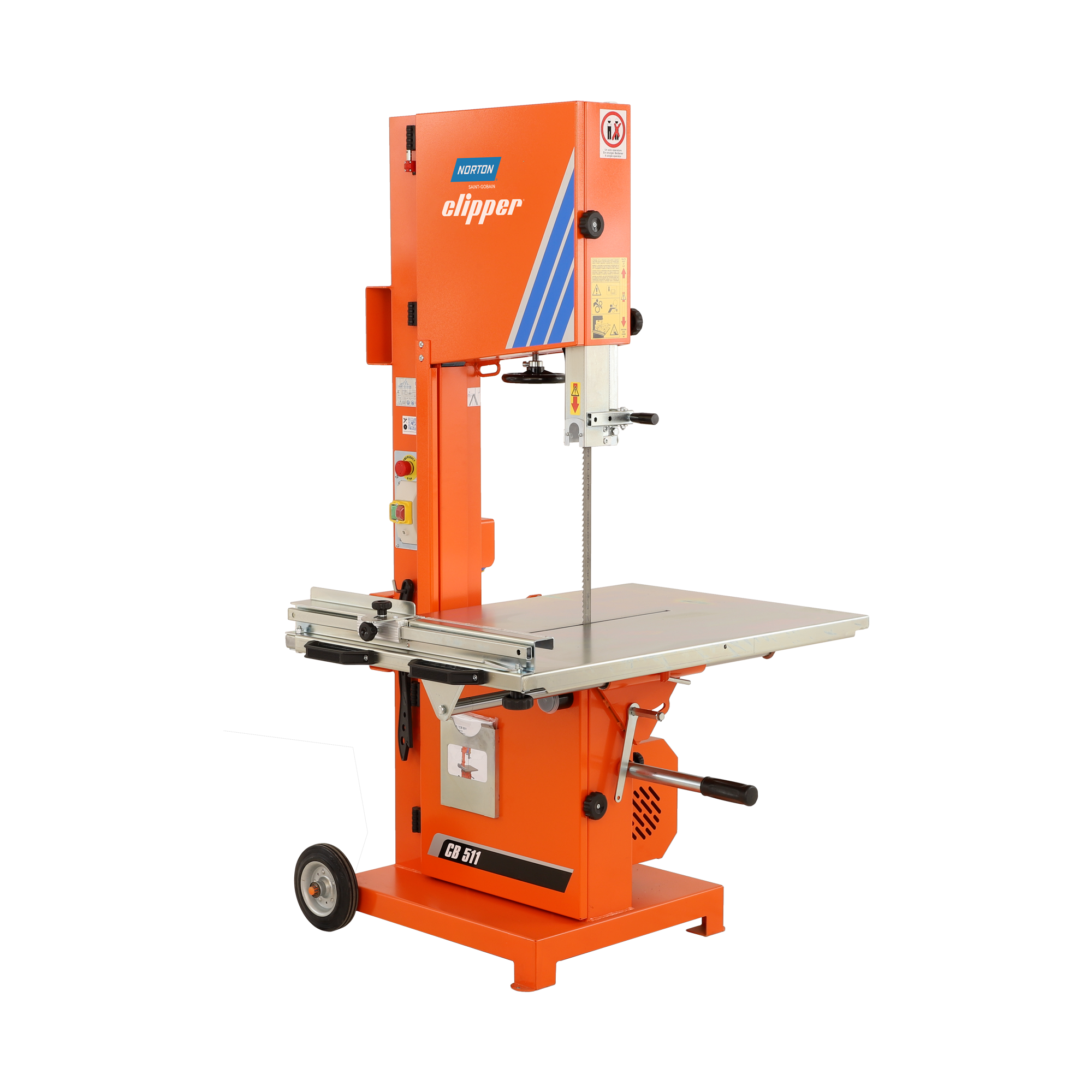 Clipper Bandsåg CB511 230V/1-fas för sten/betong