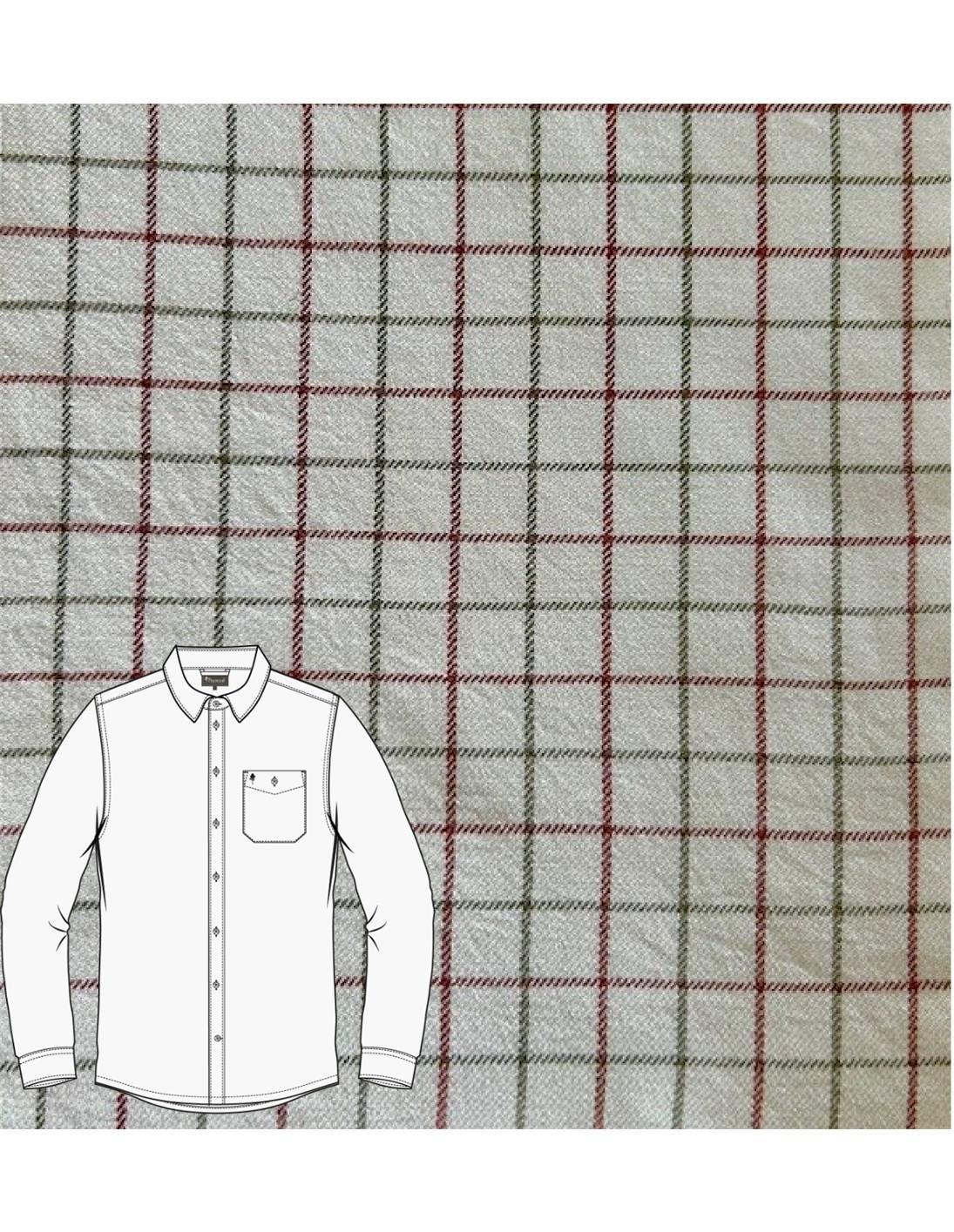 Pinewood Nydala Grouse 2.0 Skjorta Herr Offwhite