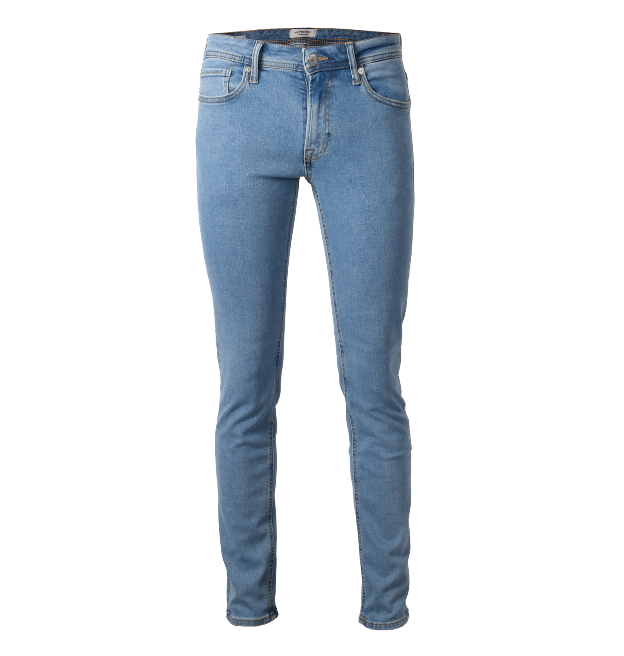 JJ REBEL Luke Jeans Slim fit Ljusblå Herr