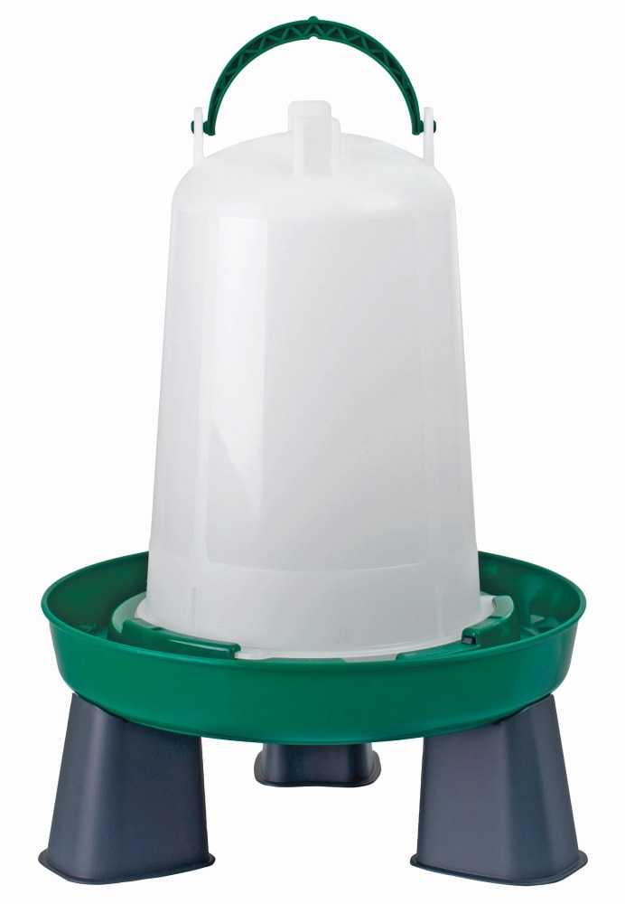 Olba Wasserspender Zylinder Grün mit Beinen