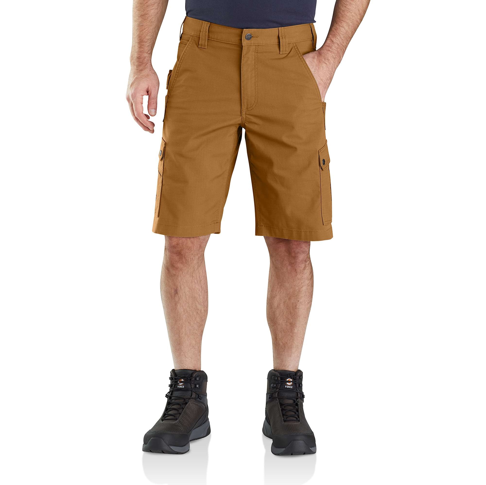 Carhartt Ripstop Cargo Shorts Herr Carhartt® Brown W33