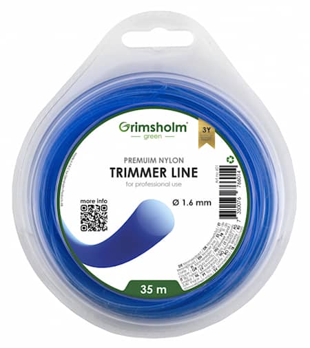 Grimsholm Trimmer Wire Round Blue 1,6 mm 35m
