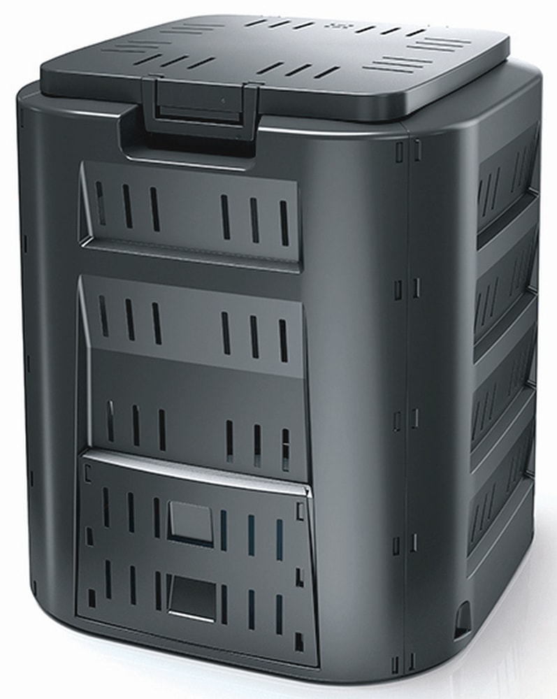 Ryom Kompostbehållare 320L Svart -