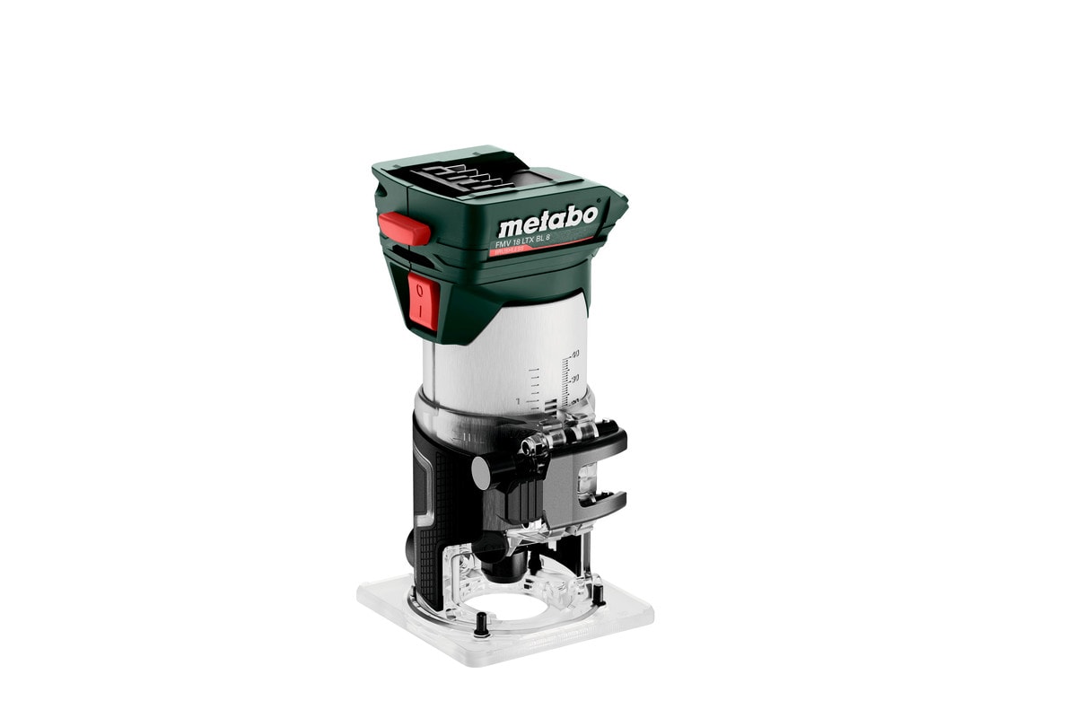 Metabo Akku-Kantenfräse FMV 18 LTX BL 8, metaBOX 145