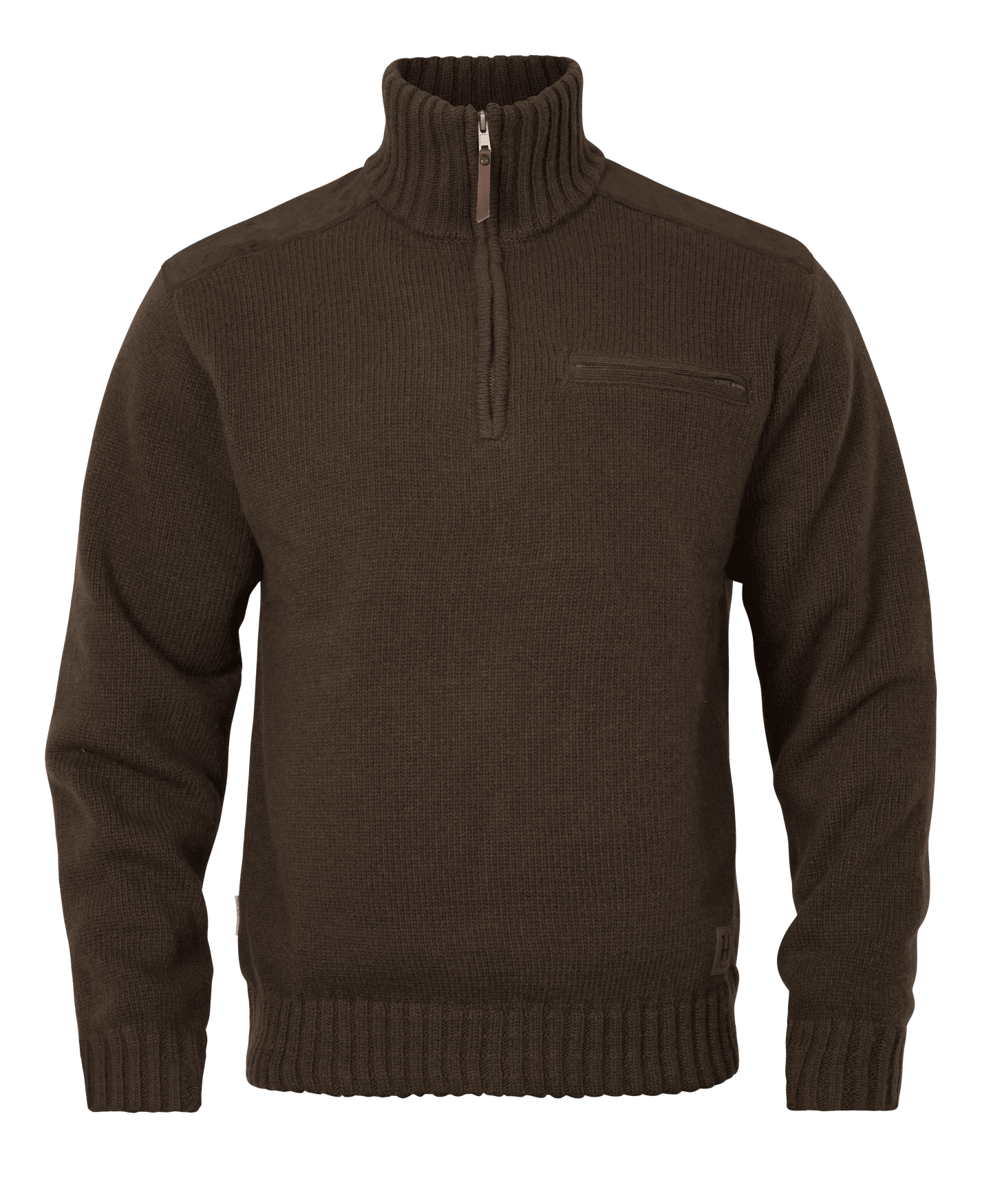 Härkila Annaboda WSP Half Zip Stickad tröja Herr Demitasse Brown
