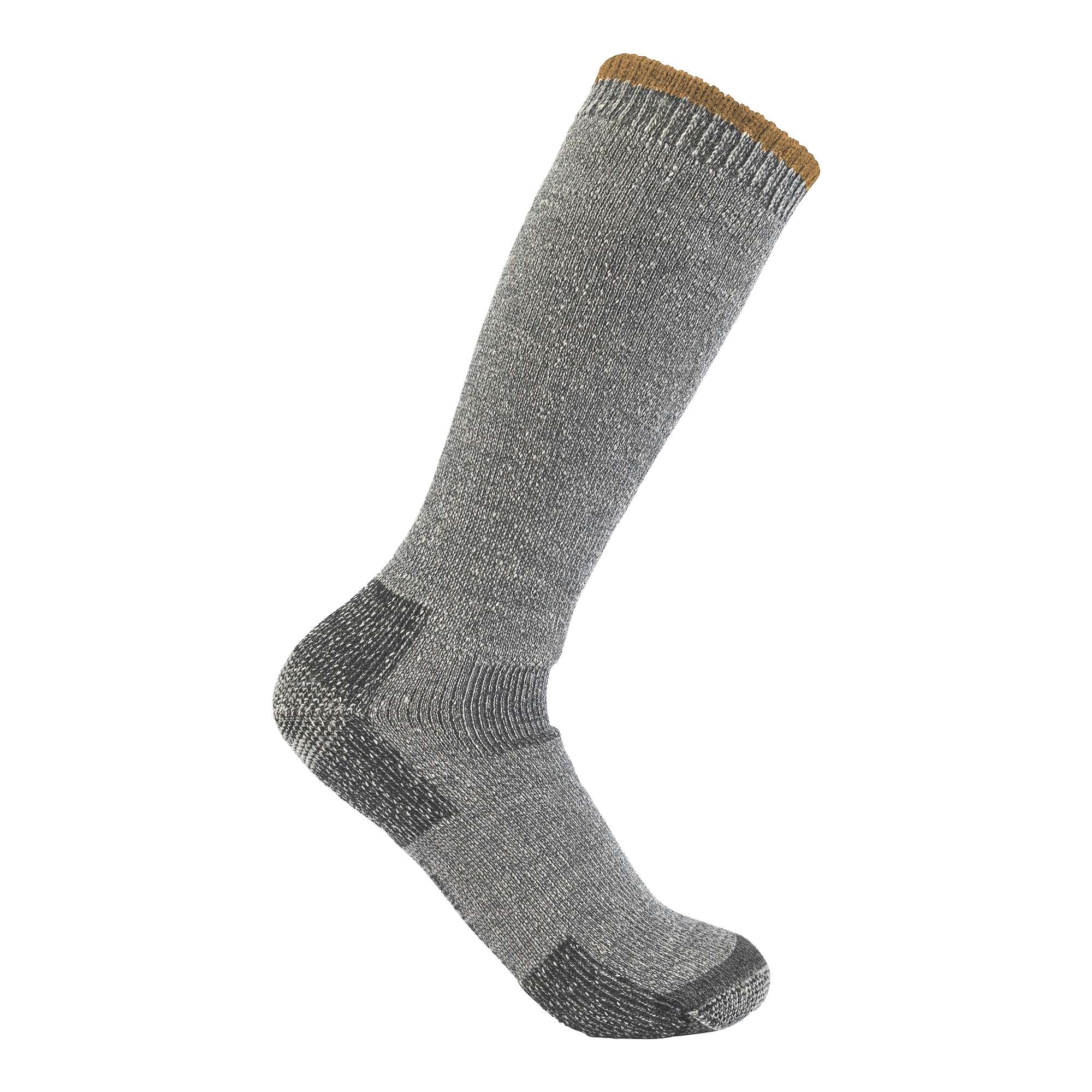 Carhartt Heavyweight Wool Socks Mens Heather Grey L