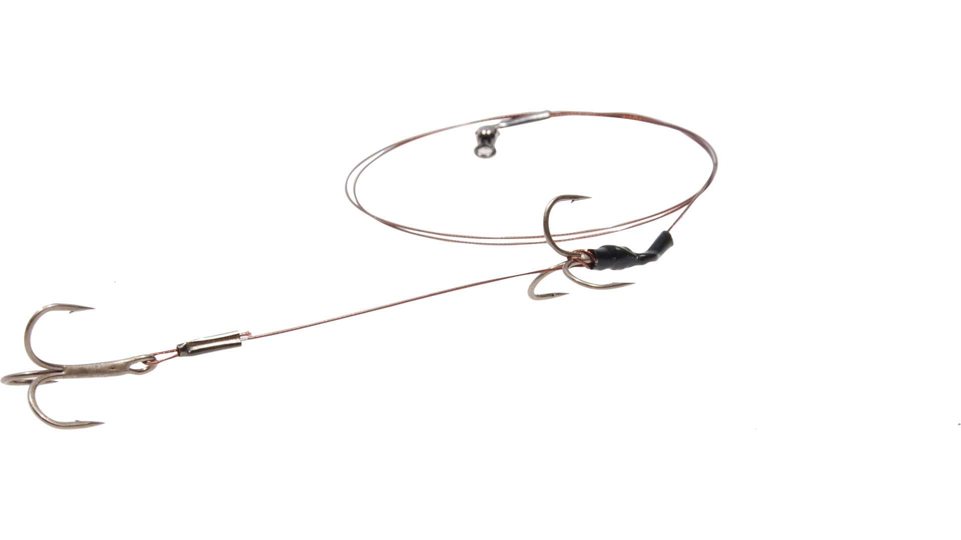 Wiggler Predatortafs Wire 50cm med 2 krokar