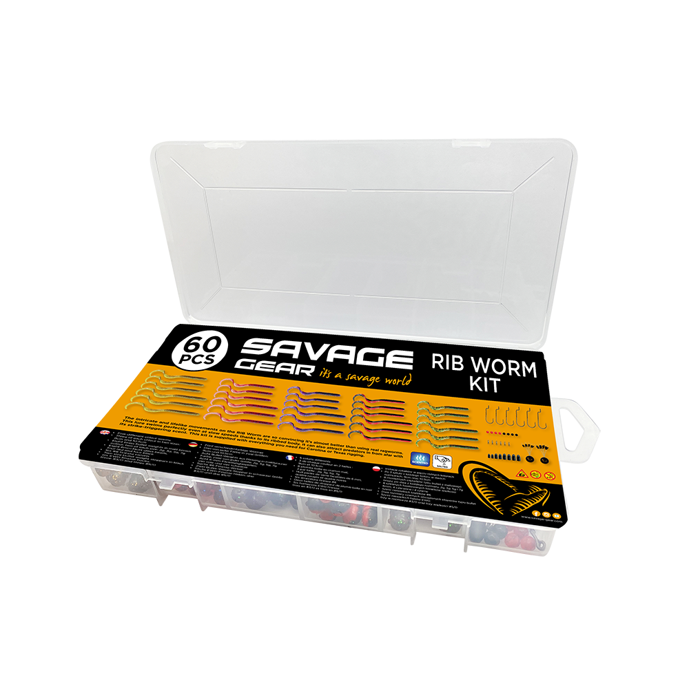 SG Rib Worm Kit 30+30-pack
