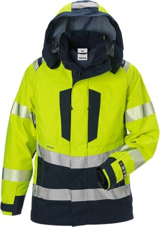 Fristads Jacka Flam Gore-Tex 4195 GXE Gul/Marinblå L