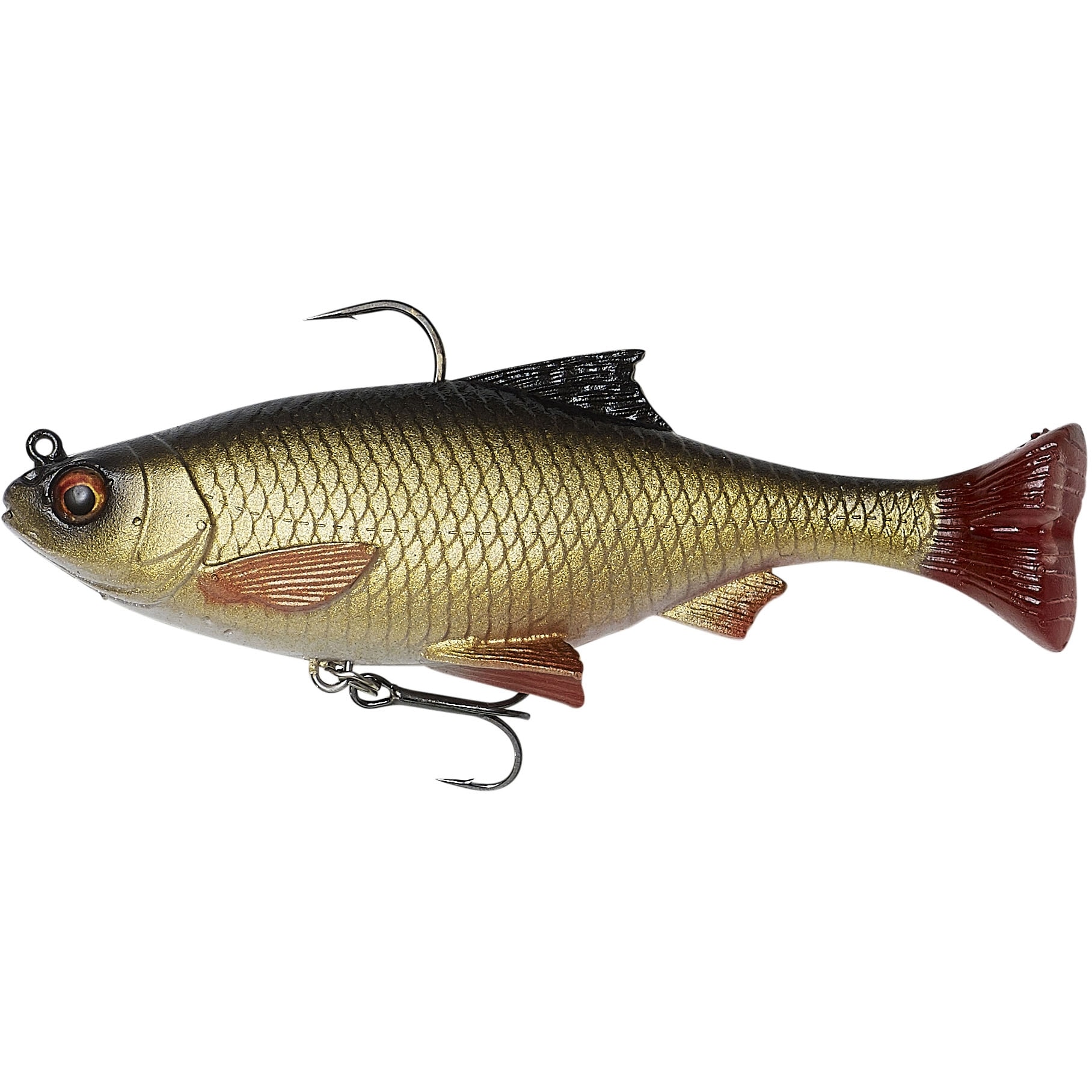 SG 3D Pulse Tail Roach 13 cm Rudd 2-pack