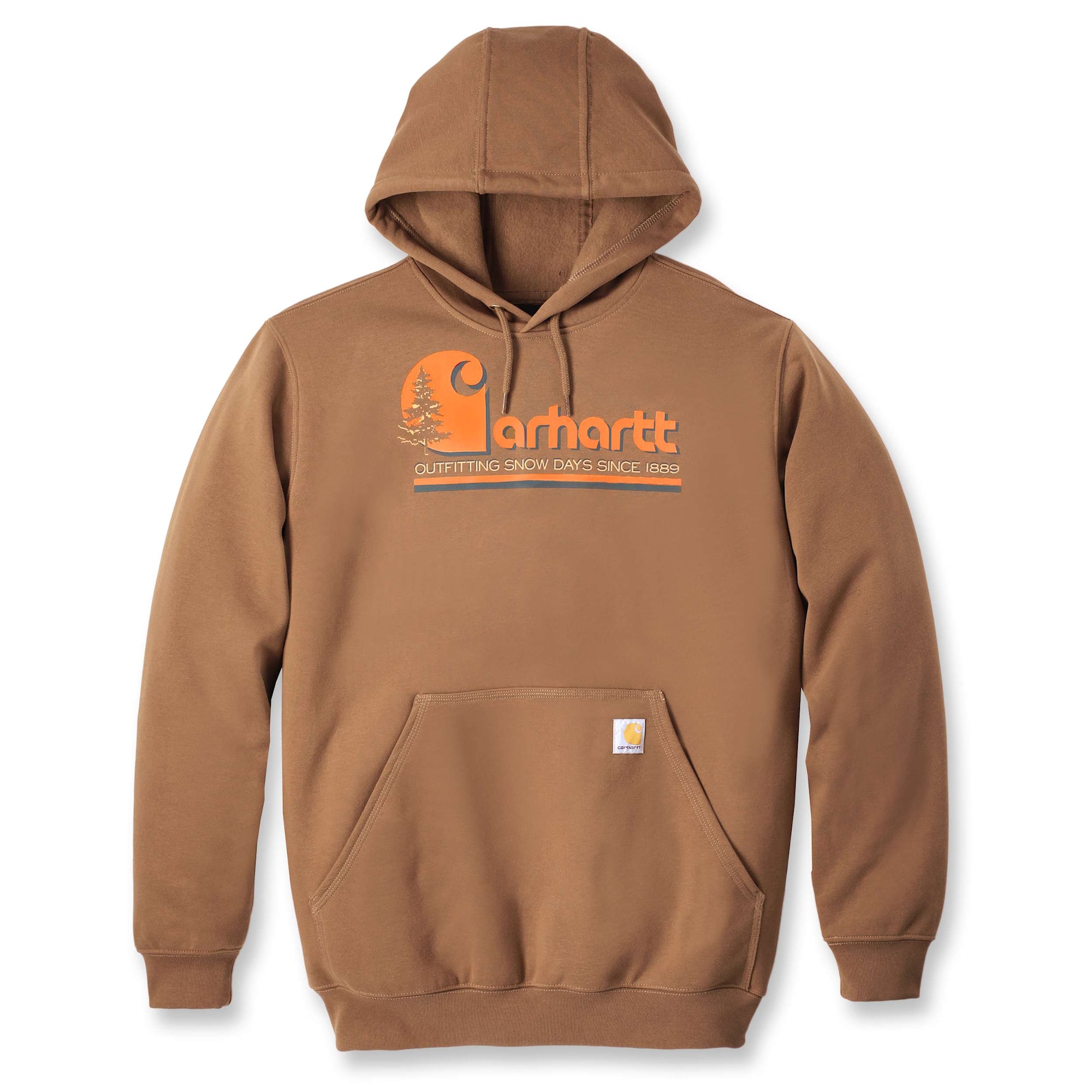 Carhartt Grafisk hættetrøje, Herre, Carhartt® brown