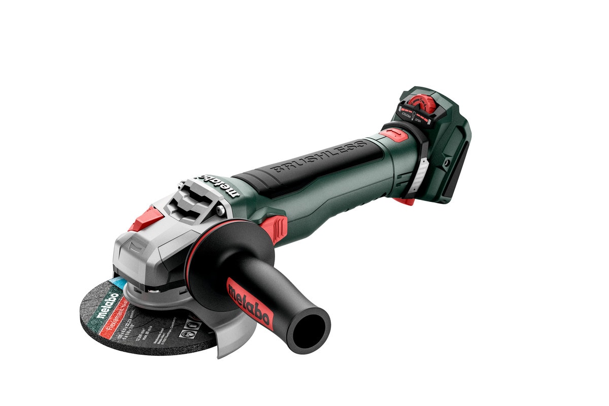 Metabo Kulmahiomakone WVB 18 LT BL 11-125 Quick muovilaatikossa