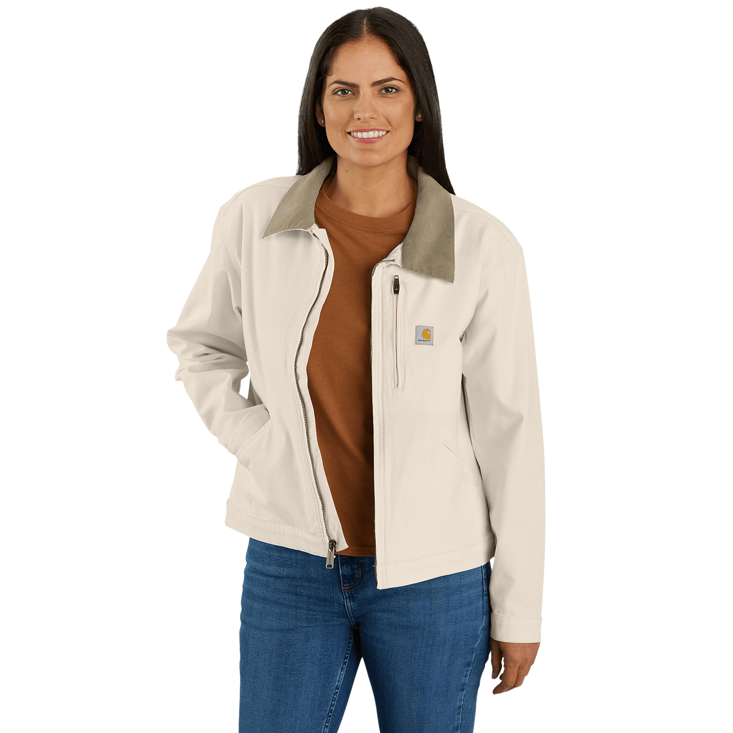 Carhartt Iconic Crawford Detroit Jacket Women Natural