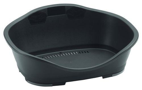 Ryom Hundekurv i plast 55x37 cm Grå
