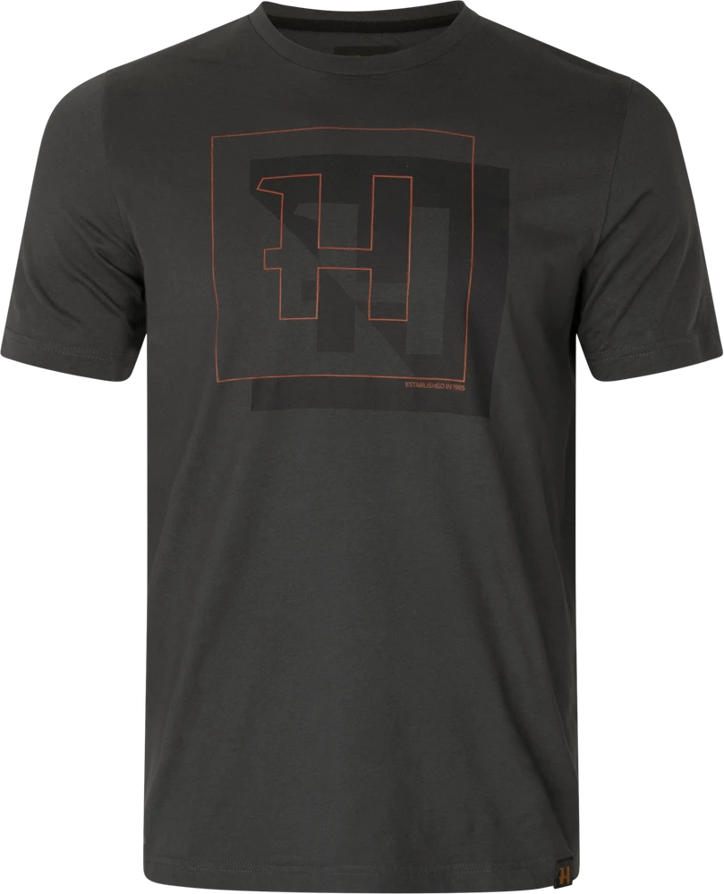 Härkila H-Logo S/S T-Shirt Herr Phantom