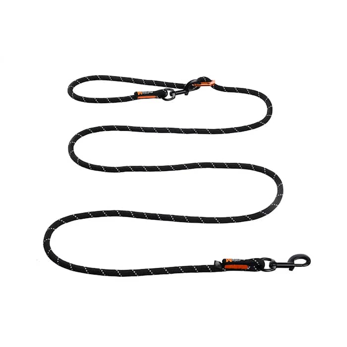 Rock leash adjustable, black, 2.5m