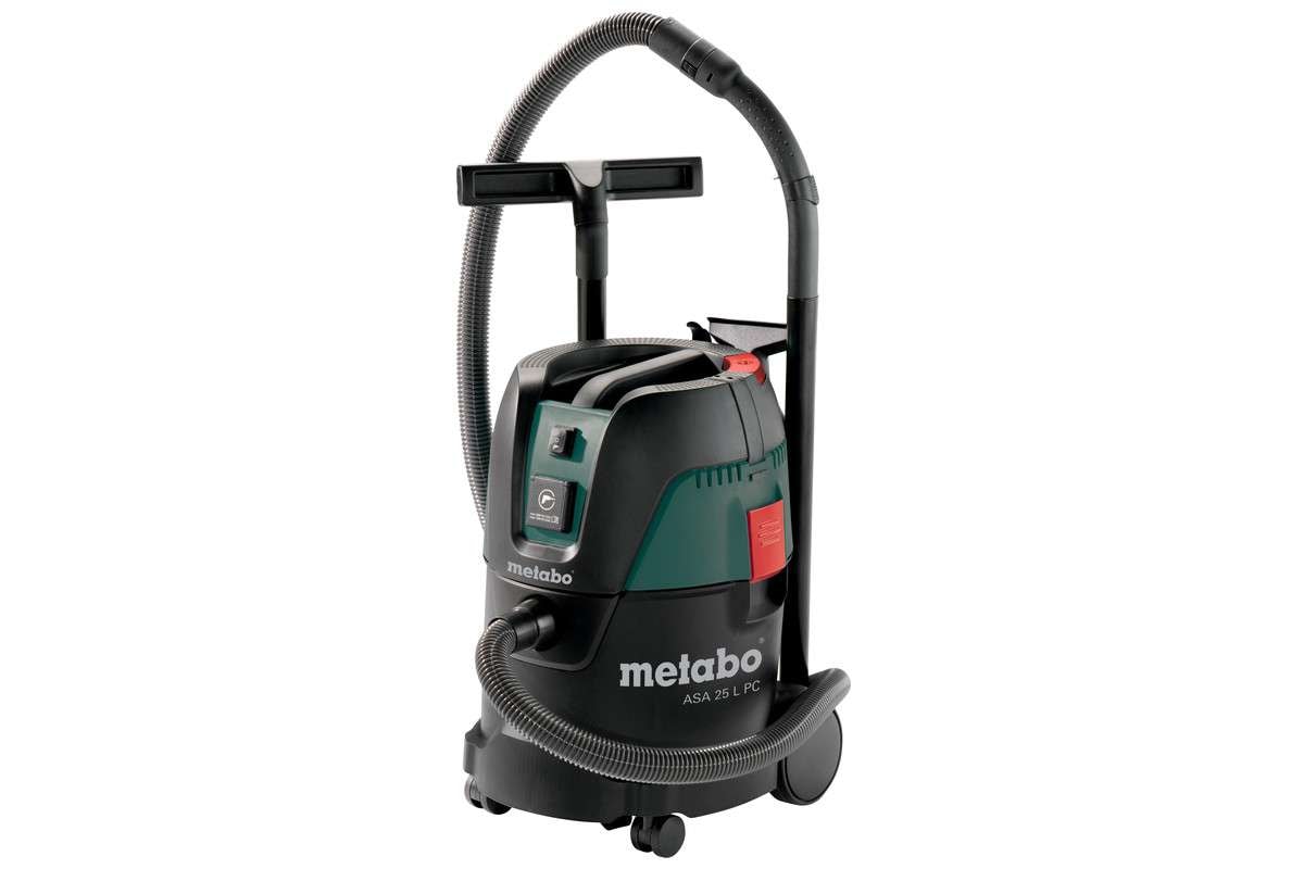 Metabo Märkä/kuivaimuri ASA 25 L PC manuaalinen suodattimen puhdistus