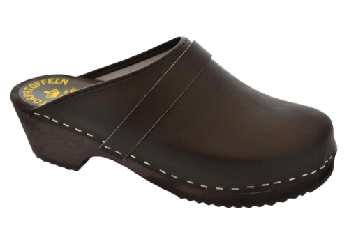 Torpatoffeln puinen tohveli musta