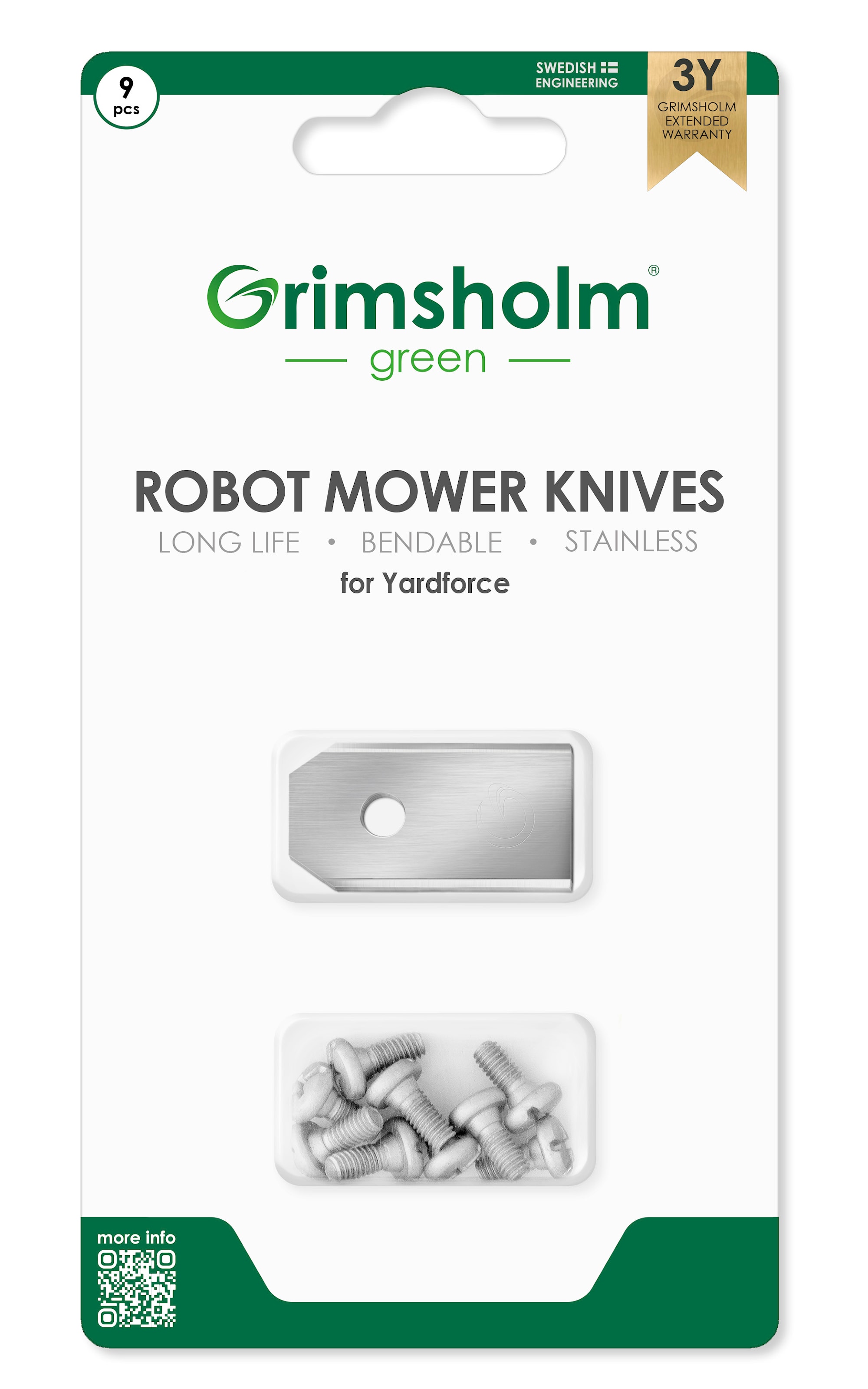 Grimsholm Knivar till Yardforce 9st