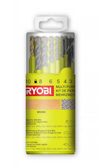 Ryobi Rak 18dmix Borrsats 18-delar