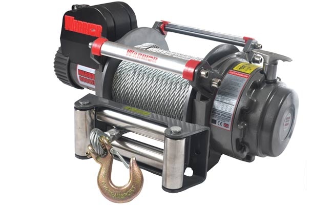 Warrior Winches Samurai 6000 lb EN vinsj, 12V stålvaier