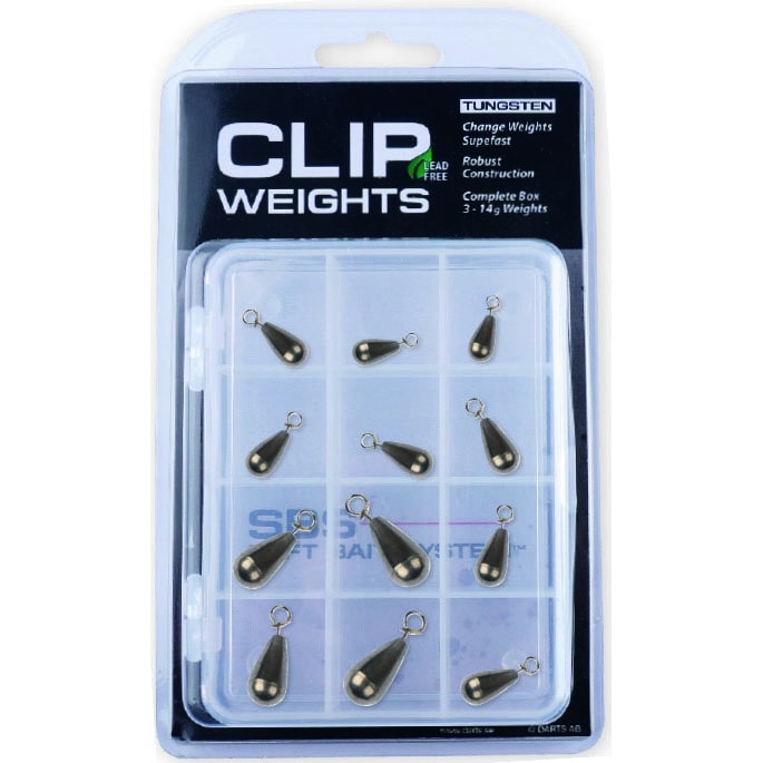 Darts Clip Weights Box Tungsten 12-pack