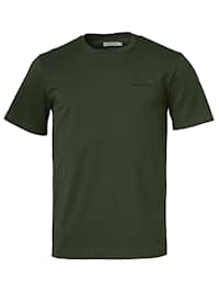 Chevalier Farley Pima bomuldst-shirt Mænd Mørkegrøn.