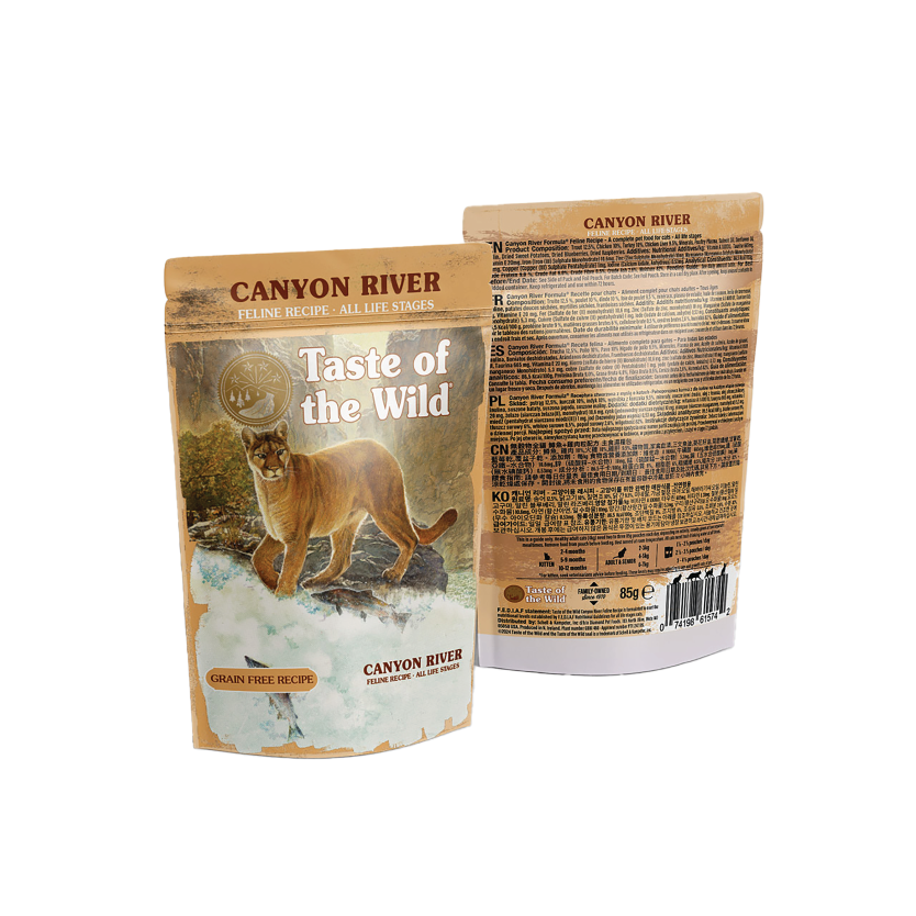 Taste of the Wild Canyon River Cat Chunks in Gravy Pouch 85g