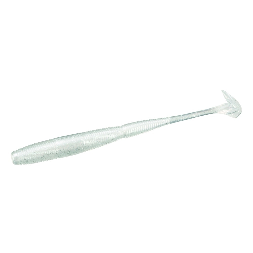 Ninja Worm Swimming Worm 5.5" 14 cm 9 g Whitey Tighties 7-pack